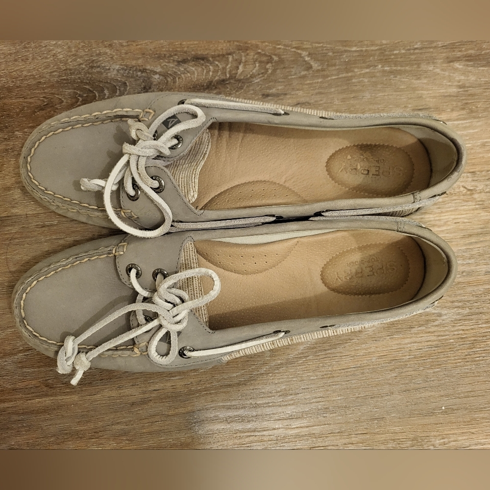 Sperry Firefish Boat Shoe Grey Size 9 - Picture 3 of 10